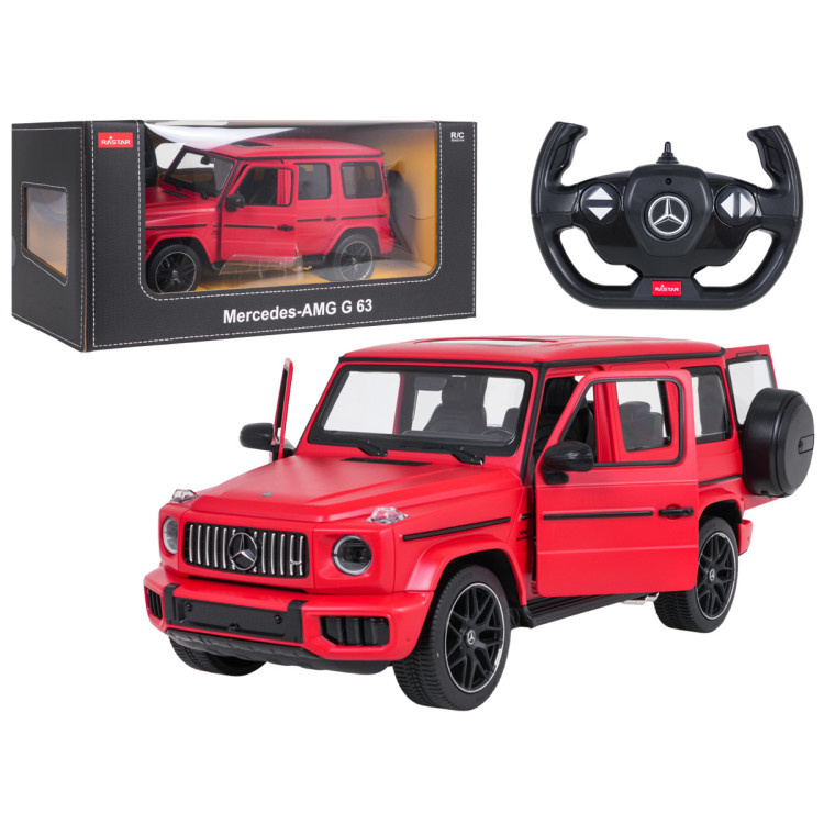 Auto na diaľkové ovládanie 1:14 Mercedes AMG G63 Červené RASTAR